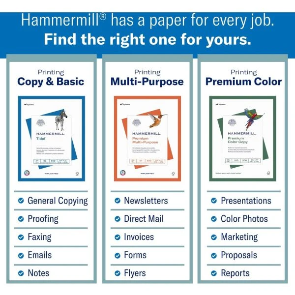 Hammermill Tidal Recycled Copy Paper - White 5 Hammermill Tidal Recycled Copy Paper - White - Image 3