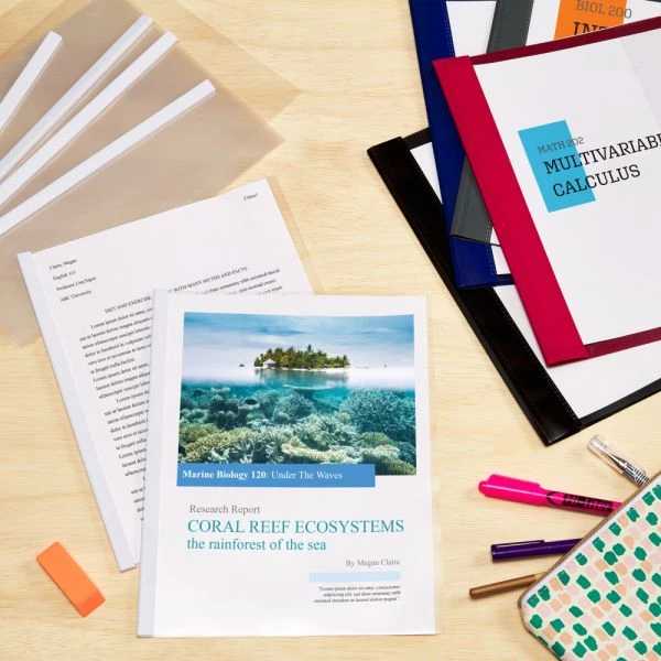 Avery Non-Slip Sliding Bar Clear Report Covers 7 Avery Non-Slip Sliding Bar Clear Report Covers - Image 5