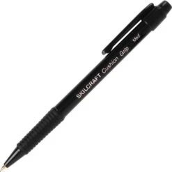 SKILCRAFT Cushion Grip Retractable Ballpoint Pens