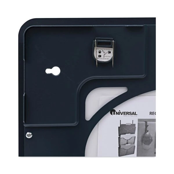 Universal Recycled Cubicle Dry Erase Board, 15.88 X 12.88, White Surface, Charcoal Plastic Frame 7 Universal Recycled Cubicle Dry Erase Board, 15.88 X 12.88, White Surface, Charcoal Plastic Frame - Image 5