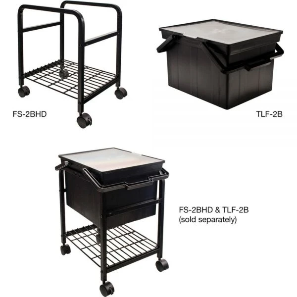 Advantus Companion Portable File, Letter/Legal Files, 17" X 14" X 11", Black 7 Advantus Companion Portable File, Letter/Legal Files, 17" X 14" X 11", Black - Image 5