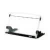 3M In-Line Adjustable Desktop Copyholder,150 Sheet Capacity, Plastic, Black/Clear