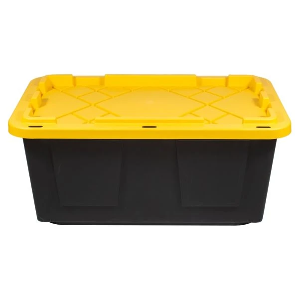 By Greenmade Professional Storage Totes, 23-Gallon, Black/Yellow, Pack Of 4 Totes 5 By Greenmade Professional Storage Totes, 23-Gallon, Black/Yellow, Pack Of 4 Totes - Image 3