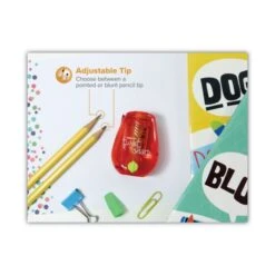 Bostitch Twist-n-Sharp Pencil Sharpener, Random Assorted, 3 1/2 X 1 1/4 X 5 1/2, 6/PK -Office Supplies Shop 3900c99cdf7311c2d51558c3905a22a0b6