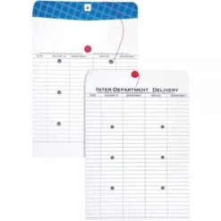 Quality Park Inter-Department Envelope, #97, Two-Sided Five-Column Format, 10 X 13, White, 100/Box -Office Supplies Shop 39848aff40aa3248df098cb317765d4a73