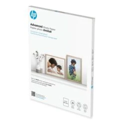 HP Advanced Photo Paper, 10.5 Mil, 8 X 10, Glossy White, 25/Pack -Office Supplies Shop 3d043ecd85d37e784f2240a4045aafb3f2