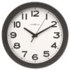 Howard Miller Kenwick Wall Clock, 13.5" Overall Diameter, Black Case, 1 AA (sold Separately) 2 Howard Miller Kenwick Wall Clock, 13.5" Overall Diameter, Black Case, 1 AA (sold Separately) -Office Supplies Shop 3e2b7fd0774bdf1731091df76f0a0fc7c0