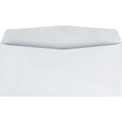 Business Source Business Envelopes, #10 (4.12" X 9.50"), Gummed Seal, 500 Envelopes/ Box -Office Supplies Shop 40bbea7a0c11e5b57984da584e112ab560