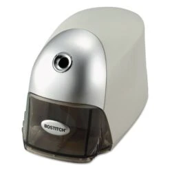 Bostitch QuietSharp Executive Electric Pencil Sharpener, AC-Powered, 4 X 7.5 X 5, Gray