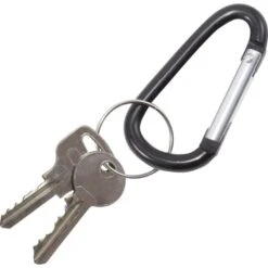 Advantus Carabiner Key Chains, (10) 1" X 2" Black Carabiners, (10) 1" Dia Silver Key Rings, Aluminum 13 Advantus Carabiner Key Chains, (10) 1" X 2" Black Carabiners, (10) 1" Dia Silver Key Rings, Aluminum -Office Supplies Shop 42a19cc60722883face885e552c965c886