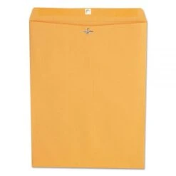 Universal Kraft Clasp Envelope, #110, Square Flap, Clasp/Gummed Closure, 12 X 15.5, Brown Kraft, 100/Box