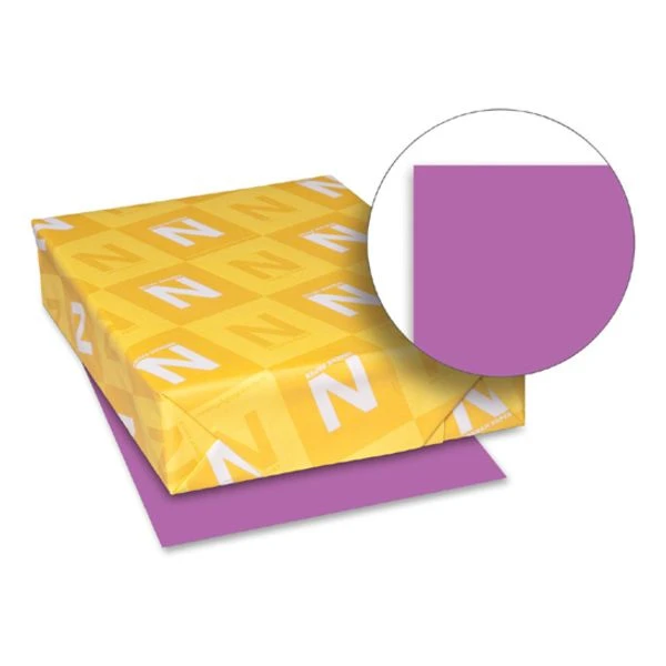 Astrobrights Color Paper, 24 Lb, 8 1/2 X 11, Planetary Purple, 500 Sheets/Ream 4 Astrobrights Color Paper, 24 Lb, 8 1/2 X 11, Planetary Purple, 500 Sheets/Ream - Image 2