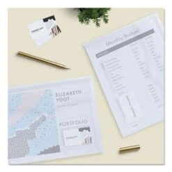 Avery Translucent Document Wallets, Letter Size, Translucent Clear, 12/Box 14 Avery Translucent Document Wallets, Letter Size, Translucent Clear, 12/Box -Office Supplies Shop 44f6e4ae2425567776a652cf44457ec55e