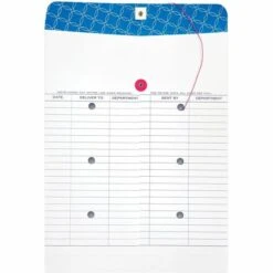 Quality Park Inter-Department Envelope, #97, Two-Sided Five-Column Format, 10 X 13, White, 100/Box -Office Supplies Shop 47e17474bd901759d24179c62312dcc26c