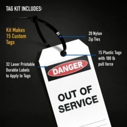 Avery UltraDuty Hazard Warning Tag Kit -Office Supplies Shop 47fbe76026276033f59c6f259f1e8a527c