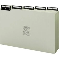 Smead Alphabetic Top Tab Pressboard File Guides