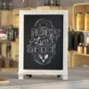 Canterbury 12" X 17" Whitewashed Tabletop Magnetic Chalkboard Sign With Metal Scrolled Legs, Hanging Wall Chalkboard, Countertop Memo Board -Office Supplies Shop 485f33aa8eefec18ecf8c7caf60961c16a