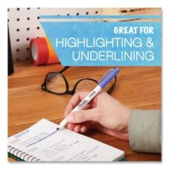 Sharpie S-Note Creative Markers, Assorted Ink Colors, Chisel Tip, Assorted Barrel Colors, 12/Pack -Office Supplies Shop 4b4153d914530ac015f27d61fe8beed3aa