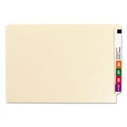 Smead Heavyweight Manila End Tab Folders, 9.5" High Front, Straight Tabs, Legal Size, 0.75" Expansion, Manila, 100/Box -Office Supplies Shop 4baf455d39ba6fc197ae17b79df733e39a