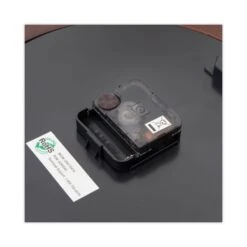 Universal Round Wood Wall Clock, 12.75" Overall Diameter, Cherry Case, 1 AA (sold Separately) -Office Supplies Shop 524ae62a0ad7f6efb67592f8fd6d2ecd31