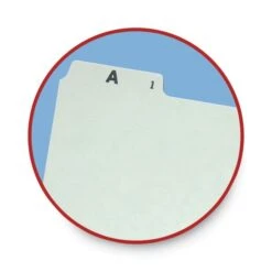 Smead Alphabetic Top Tab Indexed File Guide Set, 1/5-Cut Top Tab, A To Z, 8.5 X 11, Green, 25/Set -Office Supplies Shop 5377ca3511ff87abbccaad7ed3c6f2ff56