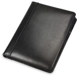 Samsill Regal Leather Zippered Pad Folio -Office Supplies Shop 550959e14515a8f724bdbf4d343cb86e46