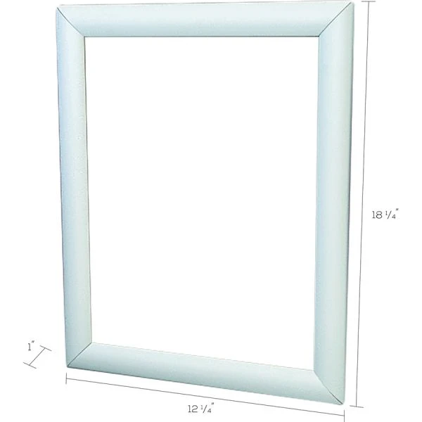 Deflecto Wall Mount Display Frame, 11 X 17, Silver 5 Deflecto Wall Mount Display Frame, 11 X 17, Silver - Image 3