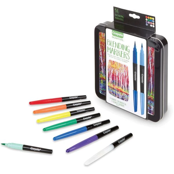 Crayola Signature Blending Markers 4 Crayola Signature Blending Markers - Image 2