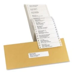 Avery Dot Matrix Printer Mailing Labels, Pin-Fed Printers, 1.94 X 4, White, 5,000/Box -Office Supplies Shop 56b7af100597cd045619dc08c5e03cb4a5 1