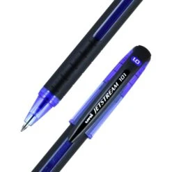 Uniball Jetstream 101 Roller Ball Pen, Stick, Bold 1 Mm, Blue Ink, Black/Blue Barrel, Dozen -Office Supplies Shop 5719d10f29d8549ca4c222e6564ff7a068