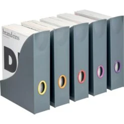 DURABLE VARICOLOR Magazine Rack Set, Gray/Multicolor - 5 Pack 11 DURABLE VARICOLOR Magazine Rack Set, Gray/Multicolor - 5 Pack -Office Supplies Shop 57745ae11f6bf330160186f6d00b92a9b6