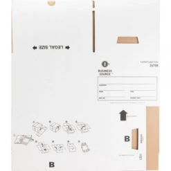 Business Source Medium-Duty Storage Boxes With Lift-Off Lids -Office Supplies Shop 5780a801696dcac0e789b37e49c3c26230