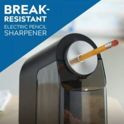 X-ACTO Model 1675 TeacherPro Classroom Electric Pencil Sharpener, AC-Powered, 4 X 7.5 X 8, Black/Silver/Smoke -Office Supplies Shop 582050792c88120dc34d08d7c747c03db6