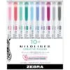 Zebra Pen Mildliner Double-ended Assorted Highlighter Set 10PK 2 Zebra Pen Mildliner Double-ended Assorted Highlighter Set 10PK -Office Supplies Shop 59235670d0b0413eae5a82604a4e12bf27