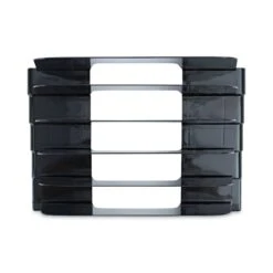 Universal Recycled Plastic Incline Sorter, 5 Sections, Letter Size Files, 13.25" X 9" X 9", Black -Office Supplies Shop 5a8ac4031bcadecd56fc4010fe295ed949