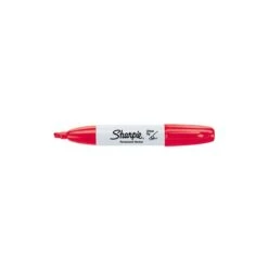 Sharpie Chisel Tip Permanent Marker, Medium Chisel Tip, Red, Dozen -Office Supplies Shop 5b65f940ba9237324347f0c07241625749