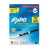 EXPO Low-Odor Dry-Erase Marker Value Pack, Fine Bullet Tip, Black, 36/Box -Office Supplies Shop 5d2f6f50cdefd6ea61f537b99f679f7061