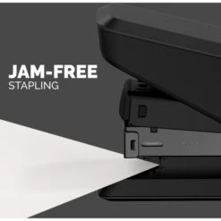 Fellowes LX840 EasyPress Half Strip Stapler, 25-Sheet Capacity, Black -Office Supplies Shop 5e77cfd734ea71929c45334bf0c234cdcb