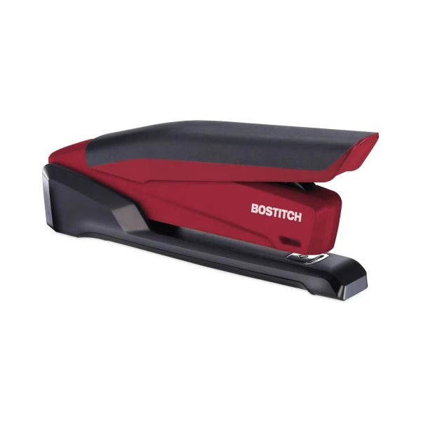 Bostitch InPower Spring-Powered Desktop Stapler With Antimicrobial Protection, 20-Sheet Capacity, Red 6 Bostitch InPower Spring-Powered Desktop Stapler With Antimicrobial Protection, 20-Sheet Capacity, Red - Image 4