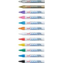 Sanford Uni-Paint Permanent Marker, Medium Bullet Tip, Assorted Colors, 12/Set -Office Supplies Shop 600793c6541848b3894c63c531f382239e
