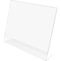 Deflect-o Anti-Glare Slanted Horizontal Sign Holder -Office Supplies Shop 612edd65a3119758e7c877be91c3252dc1