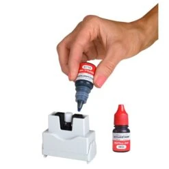 ACCUSTAMP2 Pre-Inked Shutter Stamp, Red/Blue, POSTED, 1.63 X 0.5 -Office Supplies Shop 62341751027e13857cffcd4beaff65028b