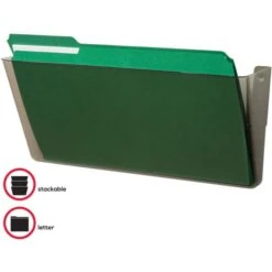 Deflect-o Stackable Wall File Pocket -Office Supplies Shop 639848a61f39baf1173b60beee163e0bda