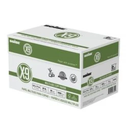 Boise X-9 Multi-Use Printer & Copier Paper, Letter Size (8 1/2" X 11"), 5000 Total Sheets, FSC Certified, 92 (U.S.) Brightness, 20 Lb, White, 500 Sheets Per Ream, Case Of 10 Reams