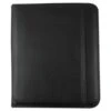 Universal Leather Textured Zippered PadFolio With Tablet Pocket, 10 3/4 X 13 1/8, Black -Office Supplies Shop 6473e84353bdb8bac4359b8e686530faca