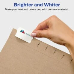 Avery Laser Printable Hanging File Tabs, 1/5-Cut, White, 2.06" Wide, 90/Pack -Office Supplies Shop 64db26c63157c83c5451e88087cdeccf74