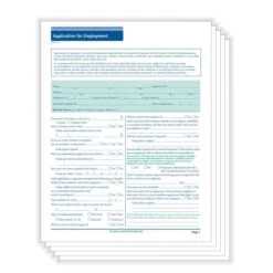 ComplyRight 50-State-Compliant, Long Form Job Application, Pack Of 50