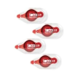 Scotch Tape Runner, 0.31" X 49 Ft, Dries Clear, 4/Pack -Office Supplies Shop 67cc60e9d689c1e22df24a524c5981f79e