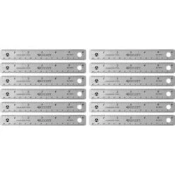 Westcott 6" Stainless Steel Rulers