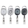 Carabiner-Style ID Card Reels, Assorted Colors, Pack Of 4 -Office Supplies Shop 6ab51764b570a55b7dc9b2bc73f1a497dd